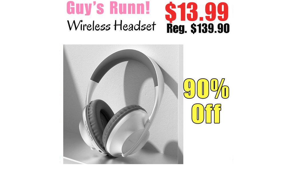Wireless Headset Only $13.99 Shipped on Amazon (Regularly $139.90)