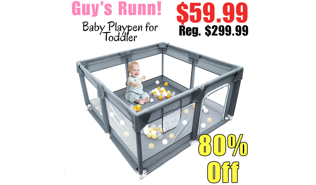 Baby Playpen for Toddler Only $59.99 Shipped on Amazon (Regularly $299.99)