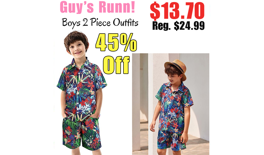 Boys 2 Piece Outfits Only $13.70 Shipped on Amazon (Regularly $24.99)