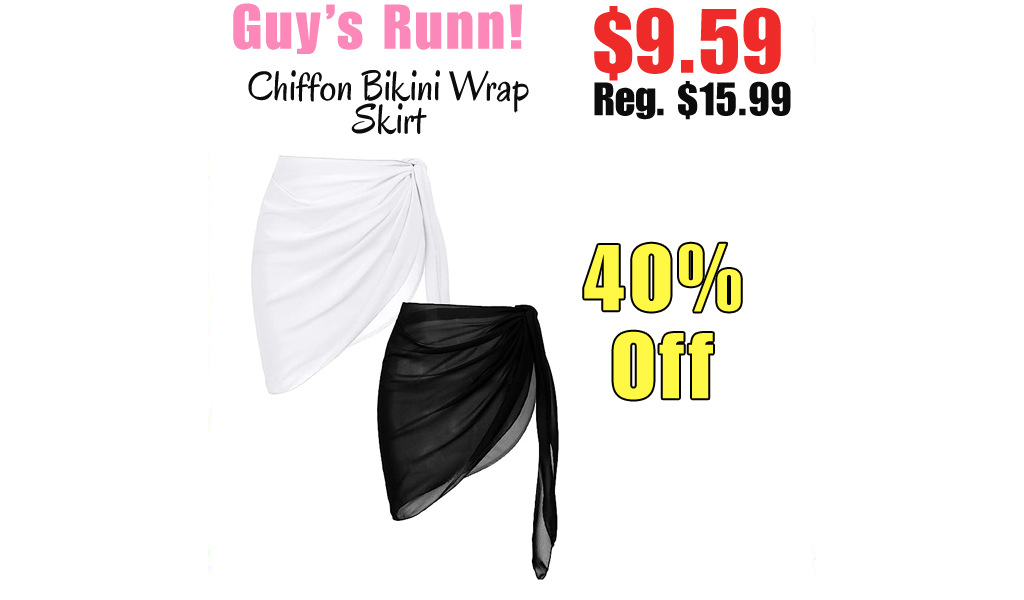 Chiffon Bikini Wrap Skirt Only $9.59 Shipped on Amazon (Regularly $15.99)