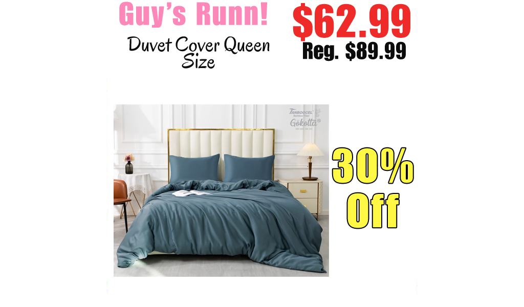 Duvet Cover Queen Size Only $62.99 Shipped on Amazon (Regularly $89.99)