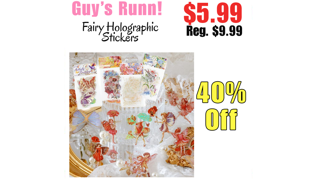 Fairy Holographic Stickers Only $5.99 Shipped on Amazon (Regularly $9.99)