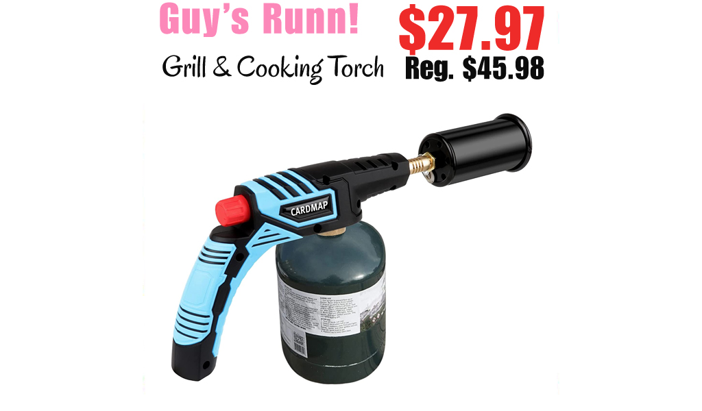 Grill & Cooking Torch Only $27.97 Shipped on Amazon (Regularly $45.98)