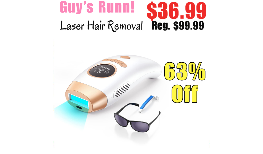 Laser Hair Removal Only $36.99 Shipped on Amazon (Regularly $99.99)
