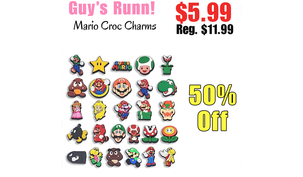 Mario Croc Charms Only $5.99 Shipped on Amazon (Regularly $11.99)