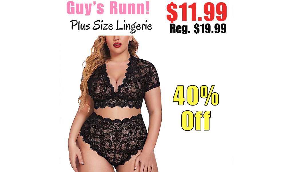 Plus Size Lingerie Only $11.99 Shipped on Amazon (Regularly $19.99)