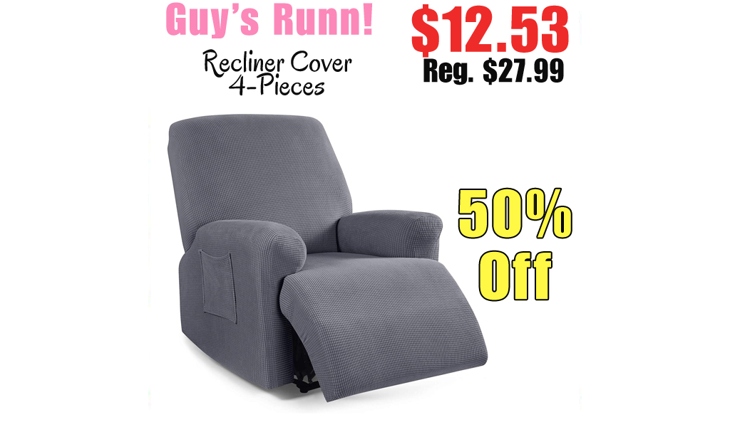 Recliner Cover 4-Pieces Only $12.53 Shipped on Amazon (Regularly $27.99)