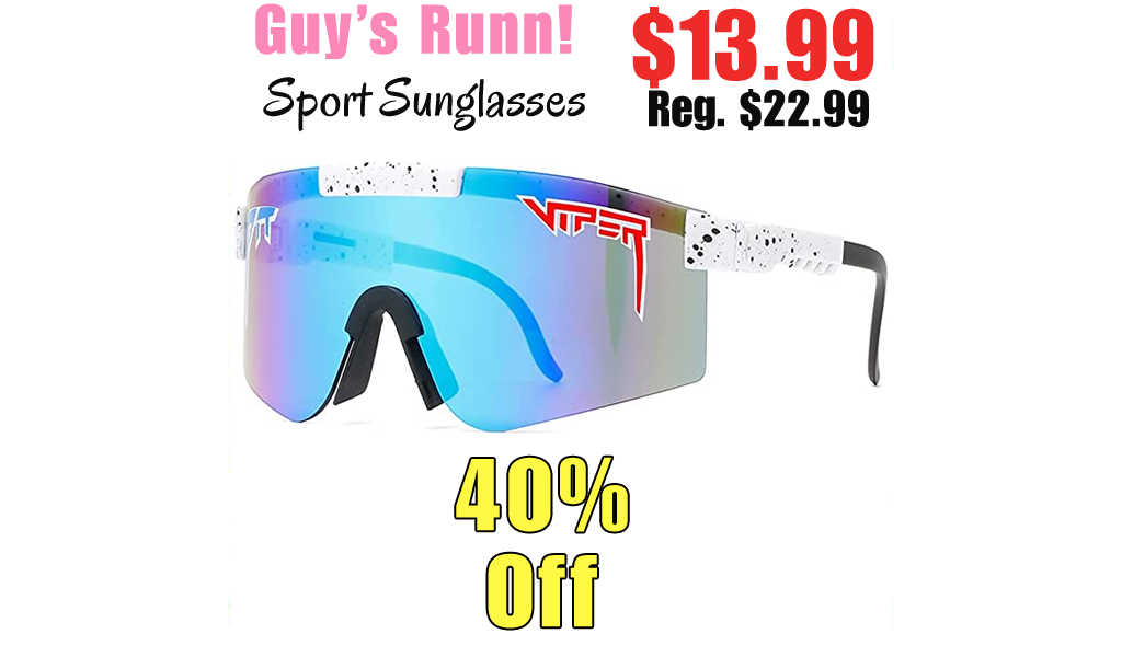 Sport Sunglasses Only $13.99 Shipped on Amazon (Regularly $22.99)