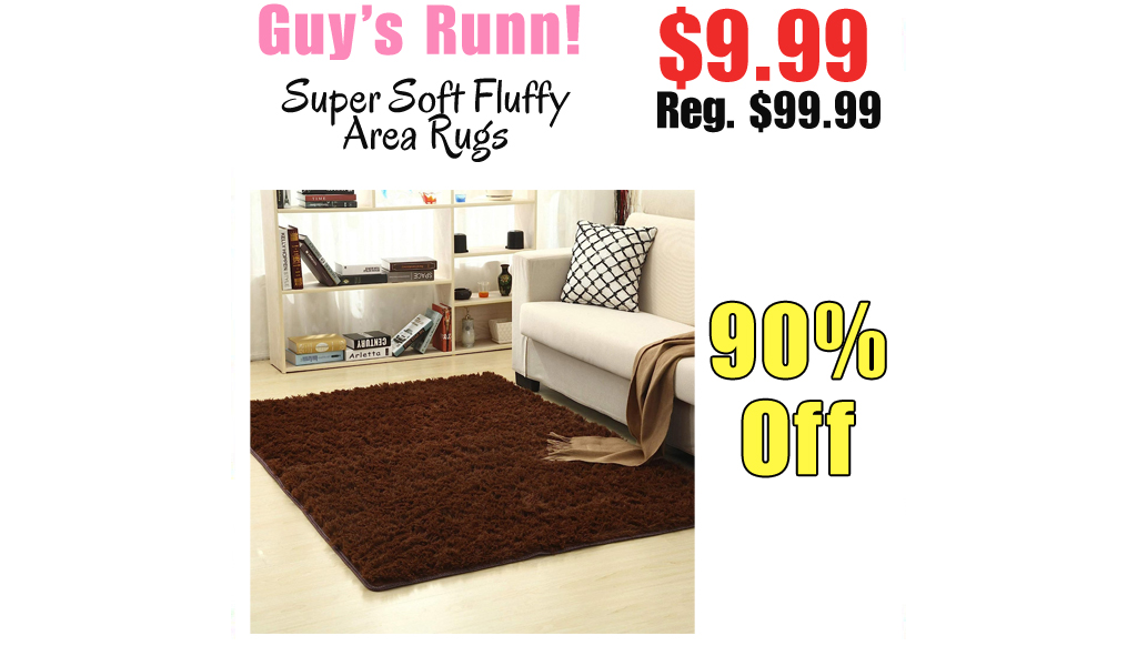 Super Soft Fluffy Area Rugs Only $9.99 Shipped on Amazon (Regularly $99.99)
