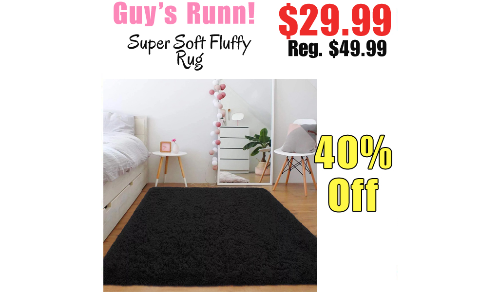 Super Soft Fluffy Rug Only $29.99 Shipped on Walmart.com (Regularly $49.99)