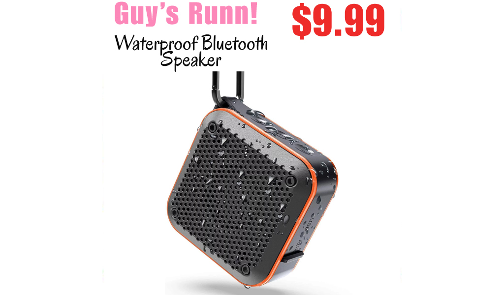 Waterproof Bluetooth Speaker Only $9.99 Shipped on Walmart