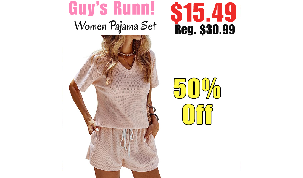 Women Pajama Set Only $15.49 Shipped on Amazon (Regularly $30.99)
