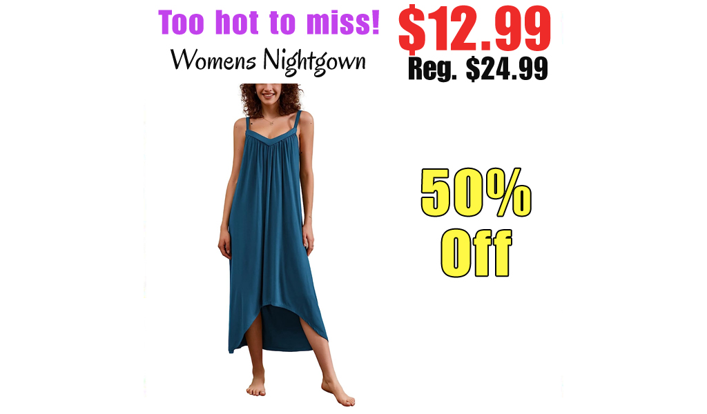 Womens Nightgown Only $12.99 Shipped on Amazon (Regularly $24.99)