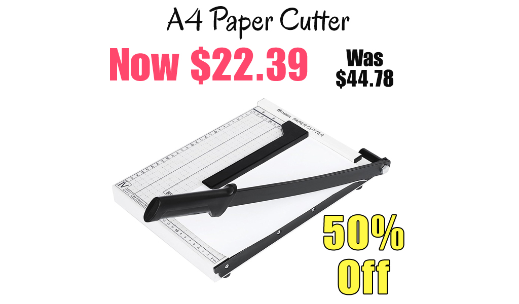 A4 Paper Cutter Only $22.39 Shipped on Amazon (Regularly $44.78)