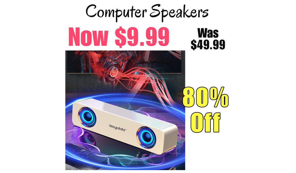 Computer Speakers Only $9.99 Shipped on Amazon (Regularly $49.99)