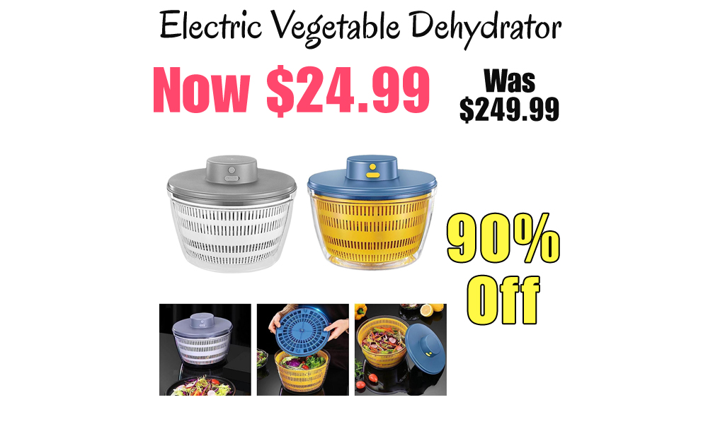 Electric Vegetable Dehydrator Only $24.99 Shipped on Amazon (Regularly $249.99)