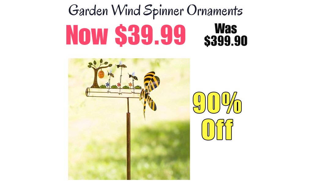 Garden Wind Spinner Ornaments Only $39.99 Shipped on Amazon (Regularly $399.90)