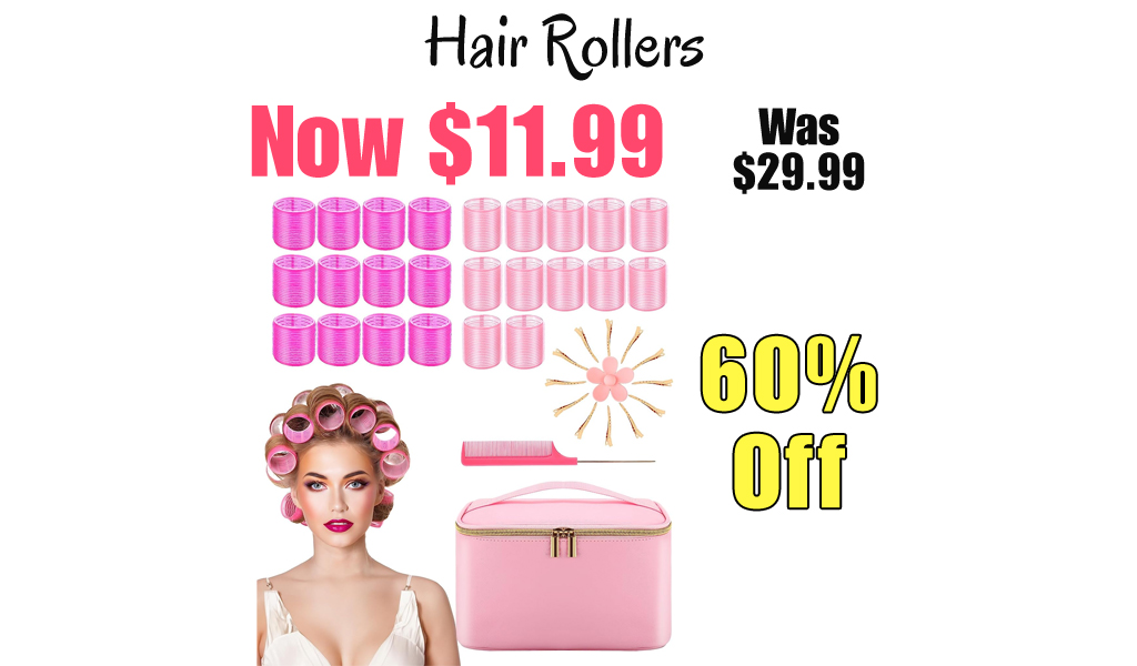 Hair Rollers Only $11.99 Shipped on Amazon (Regularly $29.99)