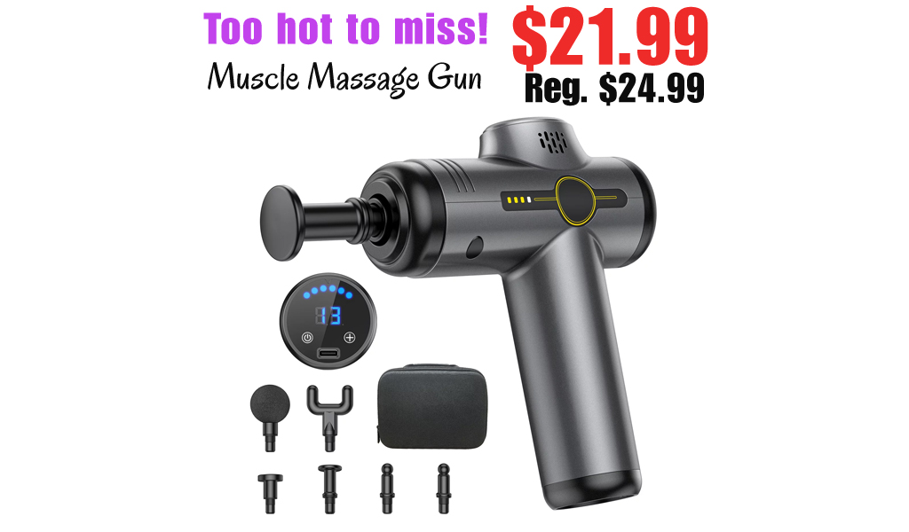 Muscle Massage Gun Only $21.99 Shipped on Walmart.com (Regularly $24.99)