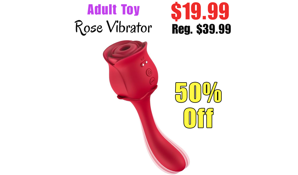 Rose Vibrator Only $19.99 Shipped on Amazon (Regularly $39.99)