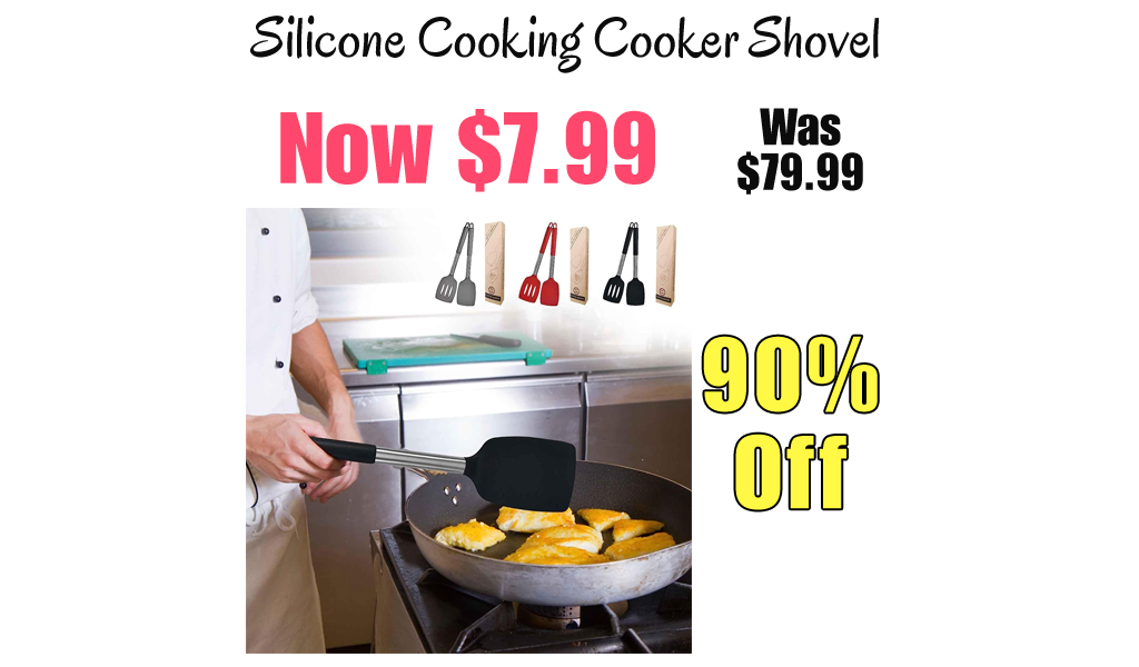 Silicone Cooking Cooker Shovel Only $7.99 Shipped on Amazon (Regularly $79.99)