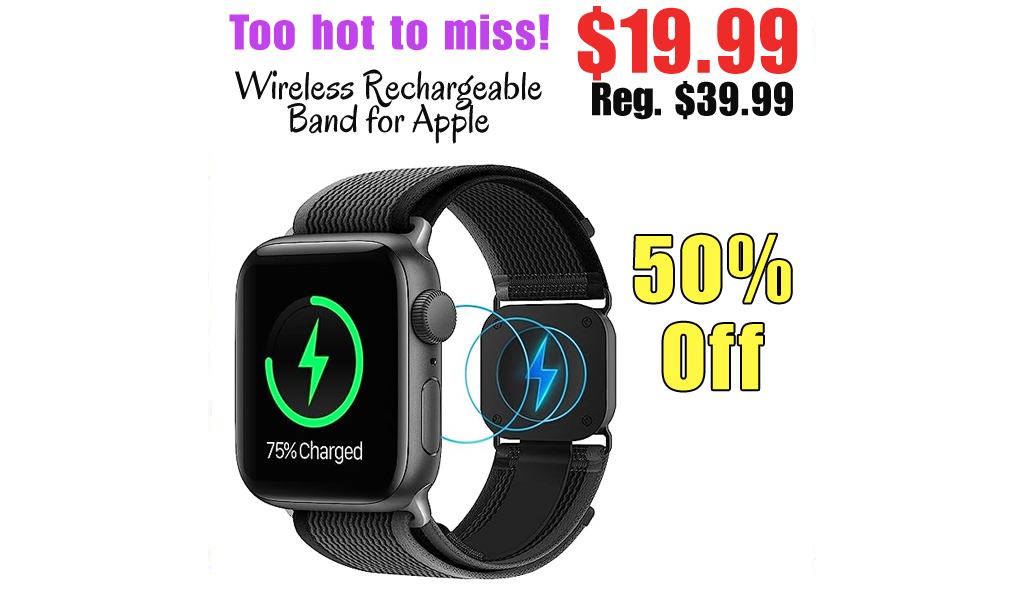 Wireless Rechargeable Band for Apple Only $19.99 Shipped on Amazon (Regularly $39.99)