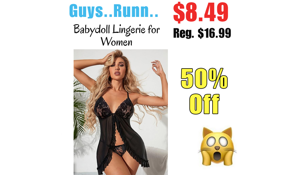 Babydoll Lingerie for Women Only $8.49 Shipped on Amazon (Regularly $16.99)