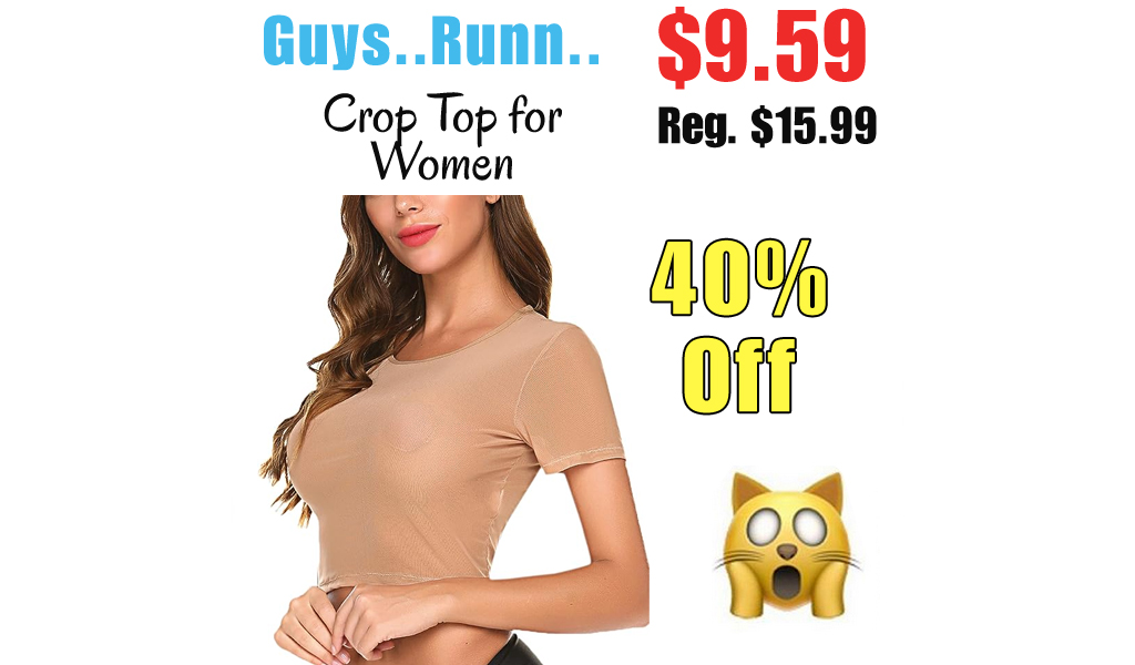 Crop Top for Women Only $9.59 Shipped on Amazon (Regularly $15.99)