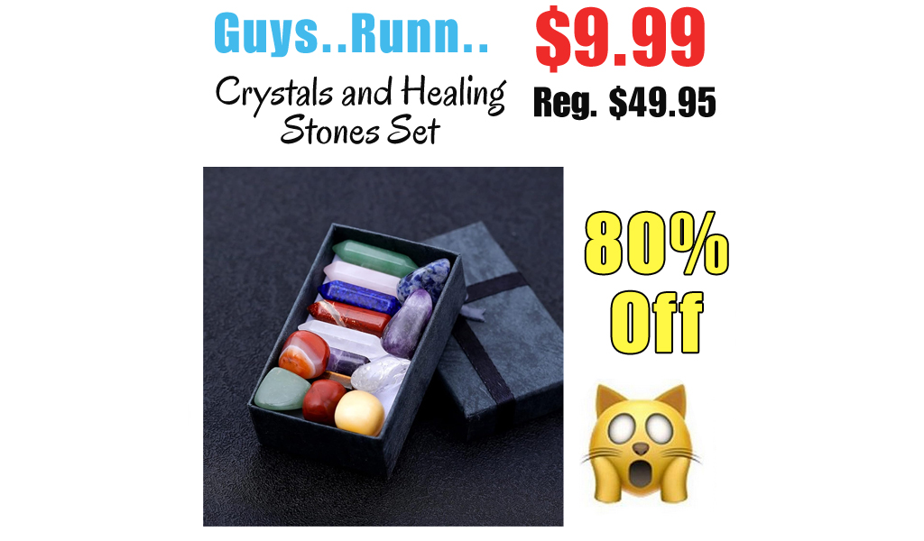 Crystals and Healing Stones Set Only $9.99 Shipped on Amazon (Regularly $49.95)