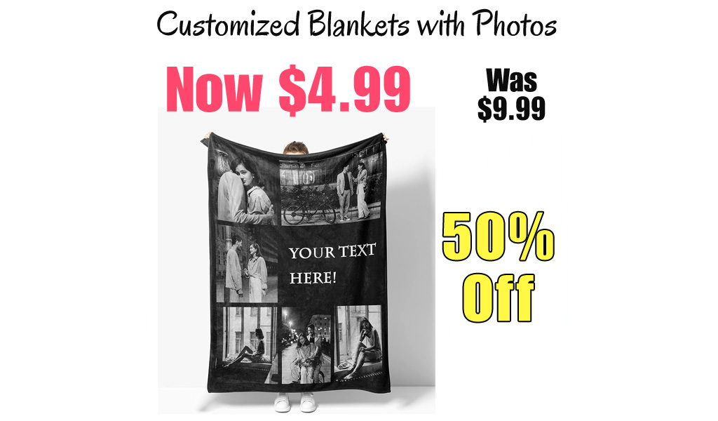 Customized Blankets with Photos Only $4.99 Shipped on Amazon (Regularly $9.99)