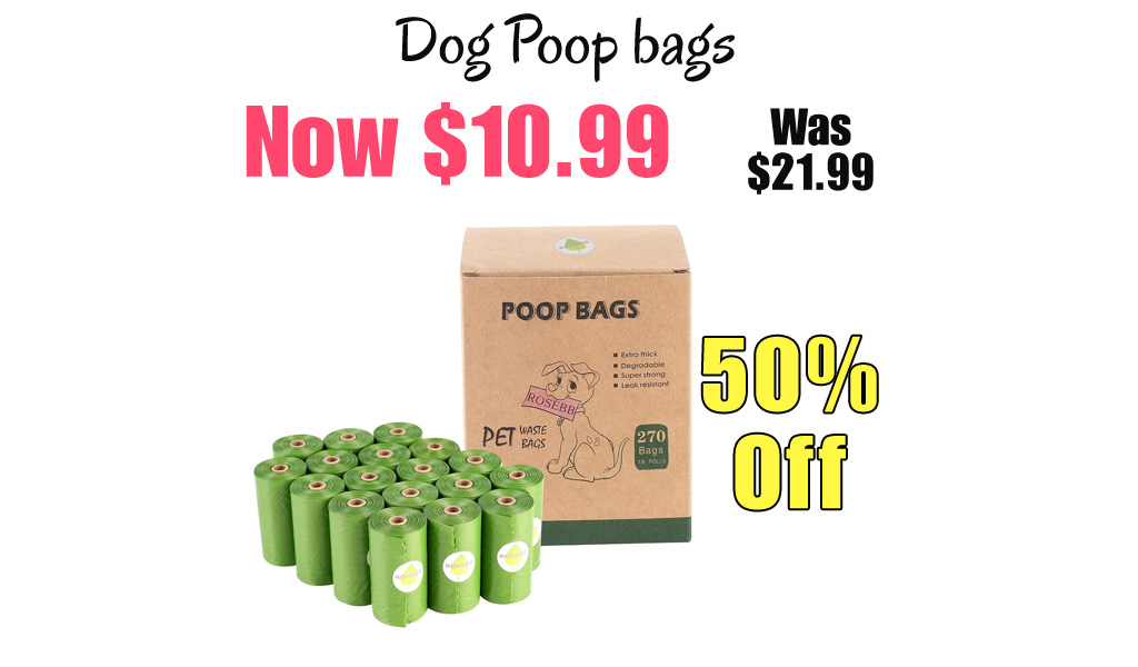 Dog Poop bags Only $10.99 Shipped on Amazon (Regularly $21.99)