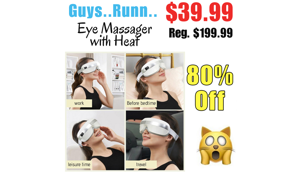 Eye Massager with Heat Only $39.99 Shipped on Amazon (Regularly $199.99)