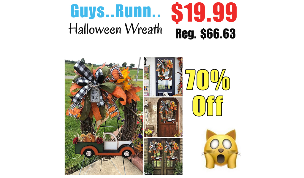 Halloween Wreath Only $19.99 Shipped on Amazon (Regularly $66.63)