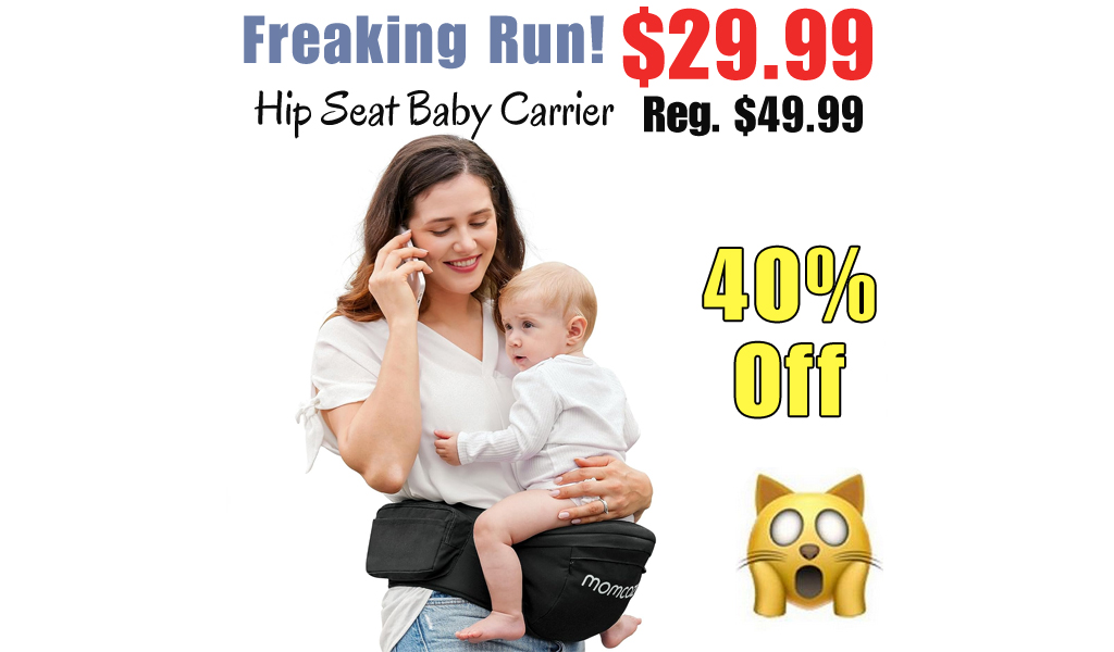 Hip Seat Baby Carrier Only $29.99 Shipped on Amazon (Regularly $49.99)