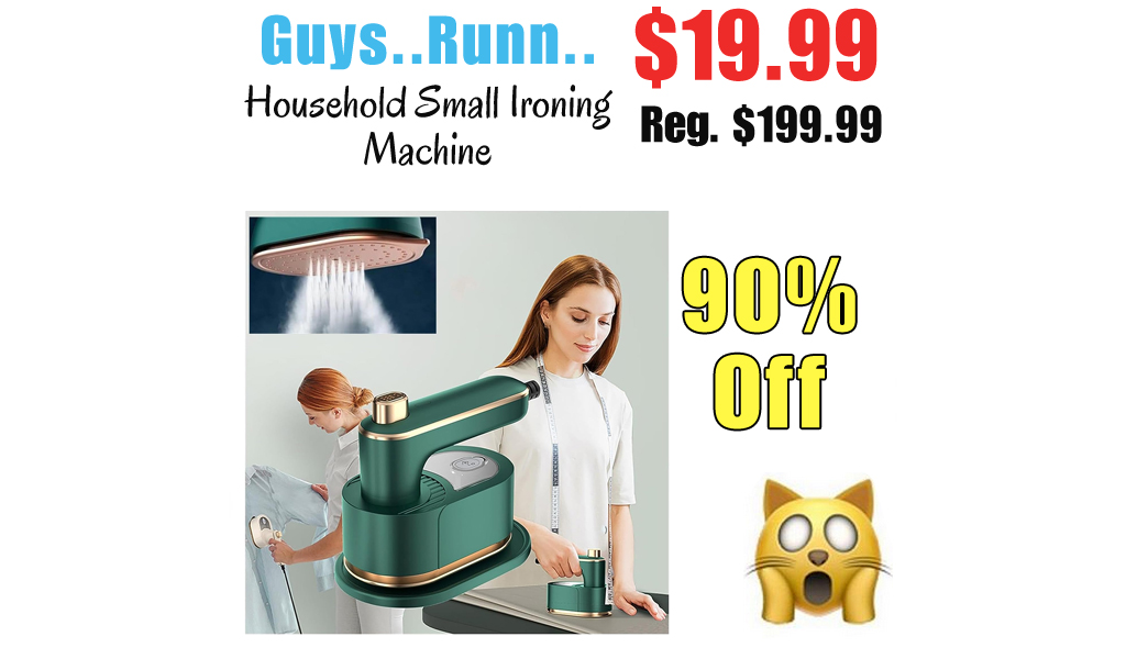 Household Small Ironing Machine Only $19.99 Shipped on Amazon (Regularly $199.99)
