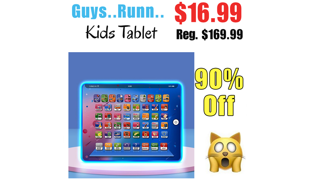 Kids Tablet Only $16.99 Shipped on Amazon (Regularly $169.99)