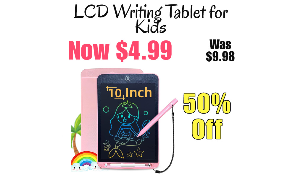 LCD Writing Tablet for Kids Only $4.99 Shipped on Amazon (Regularly $9.98)