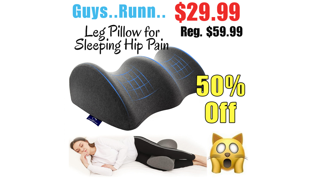 Leg Pillow for Sleeping Hip Pain Only $29.99 Shipped on Amazon (Regularly $59.99)