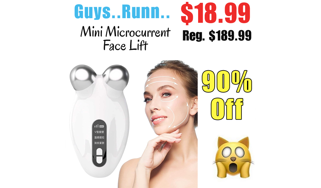 Mini Microcurrent Face Lift Only $18.99 Shipped on Amazon (Regularly $189.99)