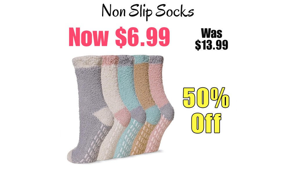 Non Slip Socks Only $6.99 Shipped on Amazon (Regularly $13.99)