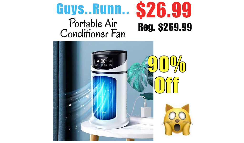 Portable Air Conditioner Fan Only $26.99 Shipped on Amazon (Regularly $269.99)