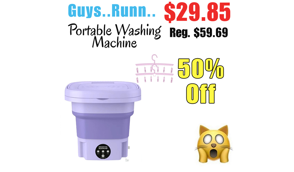 Portable Washing Machine Only $29.85 Shipped on Amazon (Regularly $59.69)