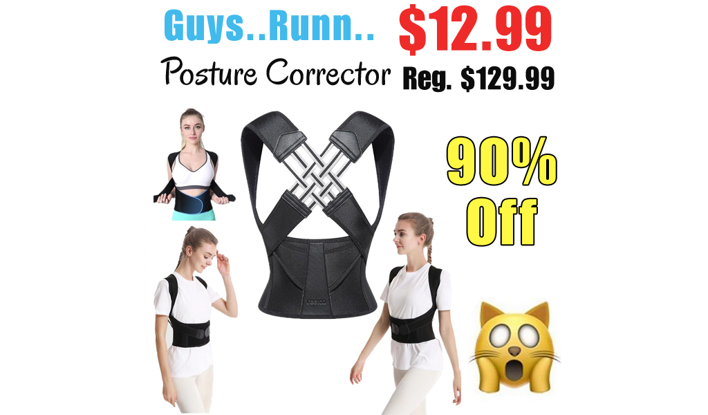 Posture Corrector Only $12.99 Shipped on Amazon (Regularly $129.99)