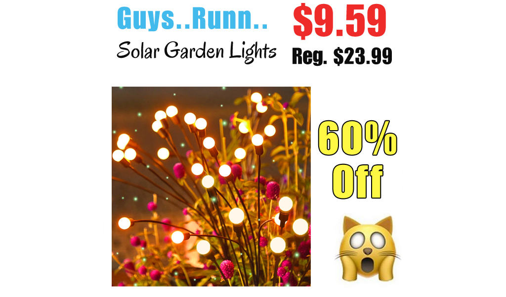 Solar Garden Lights Only $9.59 Shipped on Amazon (Regularly $23.99)