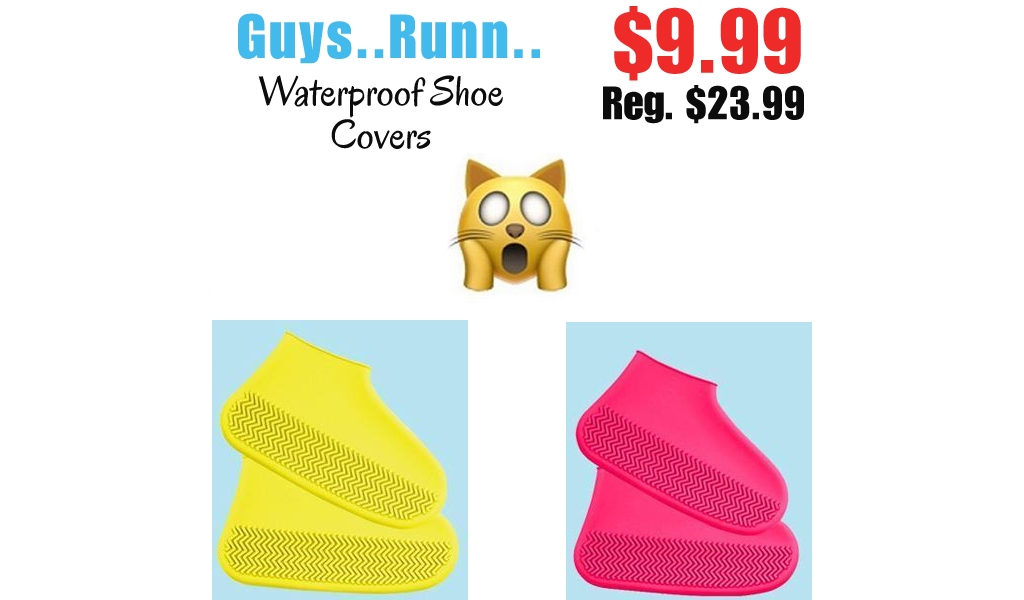 Waterproof Shoe Covers Only $9.99 Shipped (Regularly $23.99)