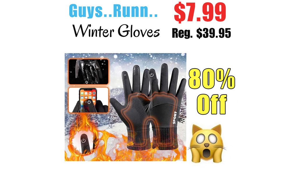 Winter Gloves Only $7.99 Shipped on Amazon (Regularly $39.95)