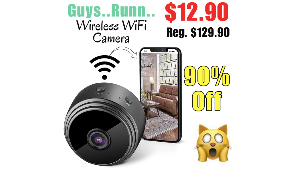 Wireless WiFi Camera Only $12.90 Shipped on Amazon (Regularly $129.90)