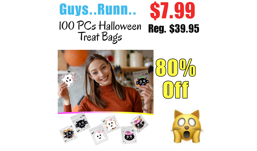 100 PCs Halloween Treat Bags Only $7.99 Shipped on Amazon (Regularly $39.95)