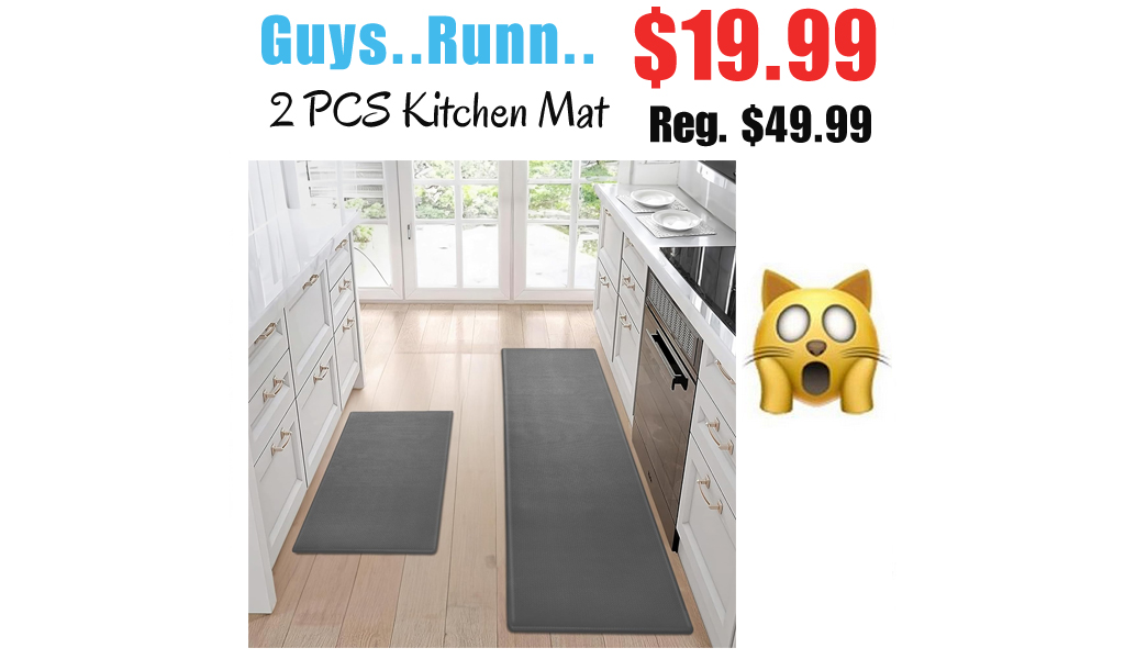 2 PCS Kitchen Mat Only $19.99 Shipped on Amazon (Regularly $49.99)