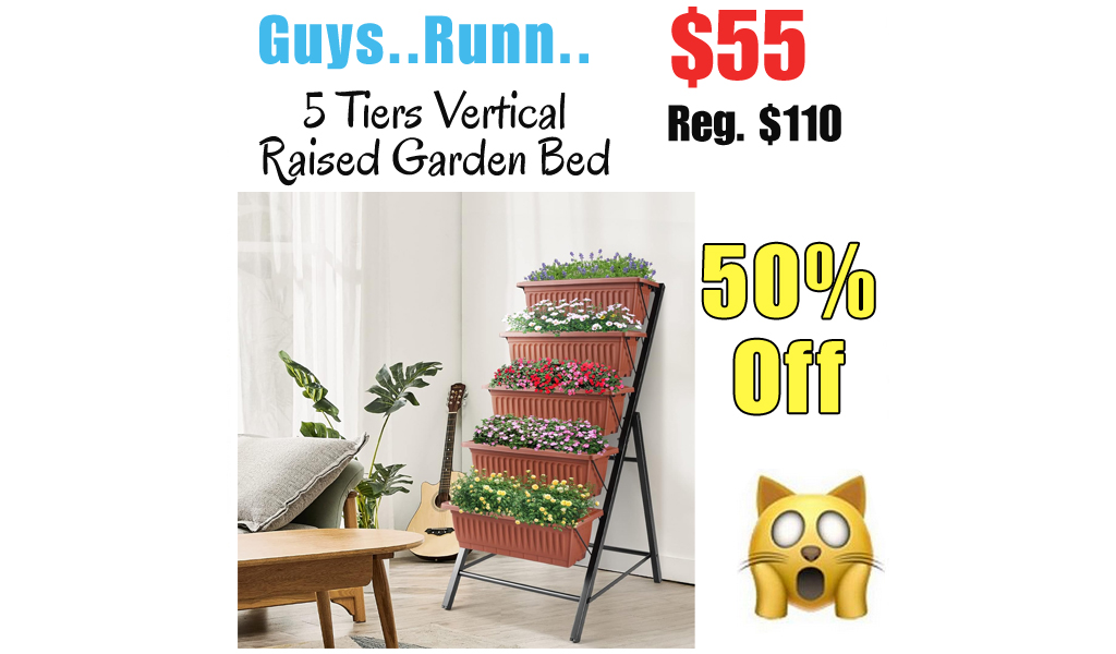 5 Tiers Vertical Raised Garden Bed Only $55 Shipped on Amazon (Regularly $110)